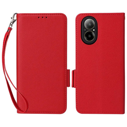 For Realme C67 4G Wallet Phone Case PU Leather Magnetic Clasp Cover