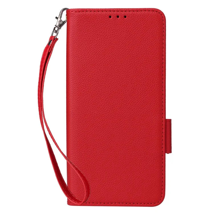 For Realme C67 4G Wallet Phone Case PU Leather Magnetic Clasp Cover