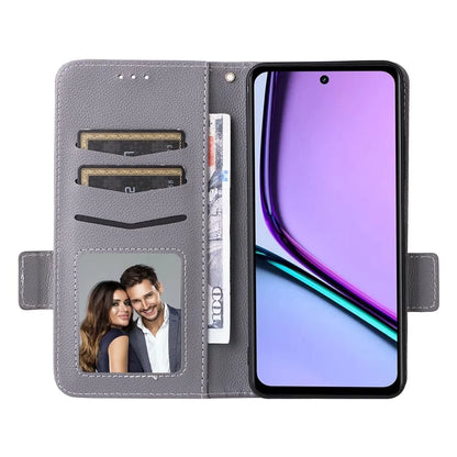 For Realme C67 4G Wallet Phone Case PU Leather Magnetic Clasp Cover