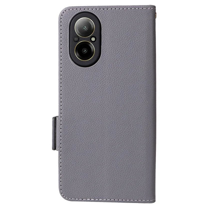 For Realme C67 4G Wallet Phone Case PU Leather Magnetic Clasp Cover