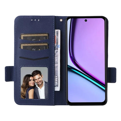 For Realme C67 4G Wallet Phone Case PU Leather Magnetic Clasp Cover