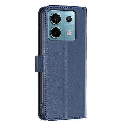 BINFEN COLOR BF17 For Xiaomi Redmi Note 13 Pro 4G / Poco M6 Pro 4G Case Stand Function PU Leather Phone Cover