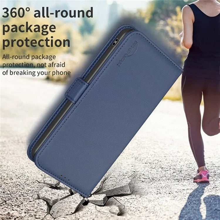 BINFEN COLOR BF31 For Xiaomi Redmi Note 13 Pro 4G / Poco M6 Pro 4G Case PU Leather Folio Phone Cover Wallet