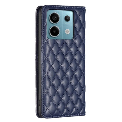 BINFEN COLOR BF Style-16 For Xiaomi Redmi Note 13 Pro 4G / Poco M6 Pro 4G Case Hidden Magnetic Closure Folio Leather Cover