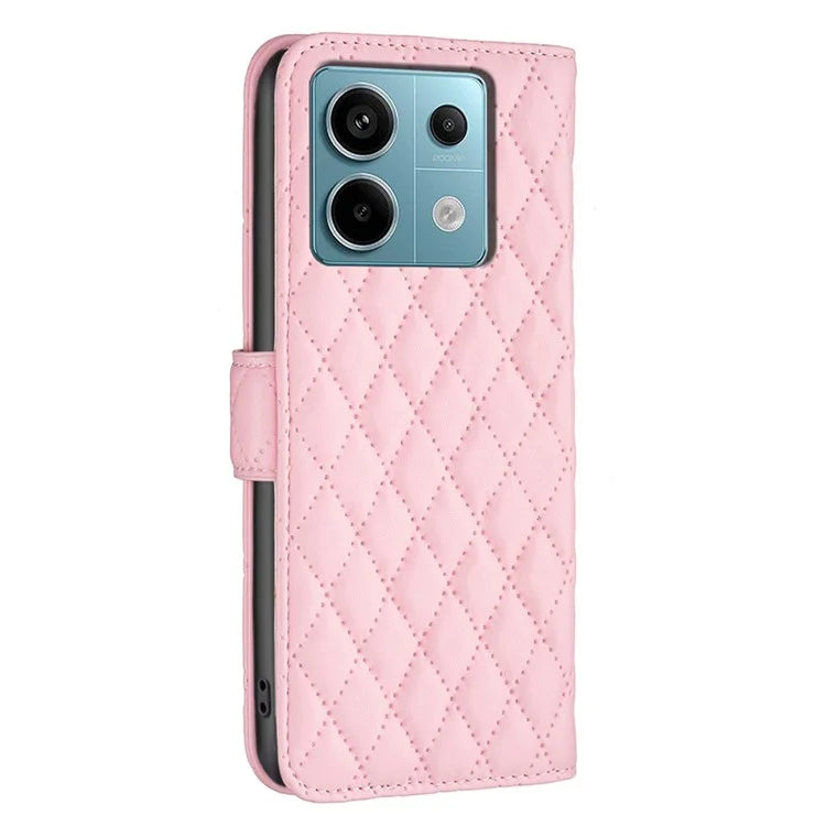 BINFEN COLOR BF Style-14 For Xiaomi Redmi Note 13 Pro 4G / Poco M6 Pro 4G Case Magnetic Protect Leather Phone Cover