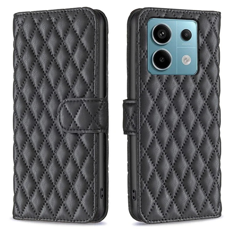 BINFEN COLOR BF Style-14 For Xiaomi Redmi Note 13 Pro 4G / Poco M6 Pro 4G Case Magnetic Protect Leather Phone Cover