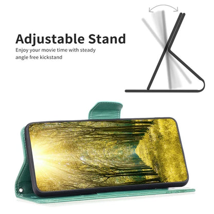 For Xiaomi Redmi Note 13 Pro 4G / Poco M6 Pro 4G Leather Case Butterfly Pattern Magnetic Folio Phone Cover