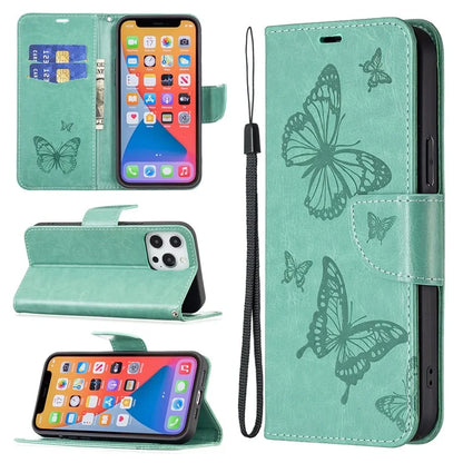 For Xiaomi Redmi Note 13 Pro 4G / Poco M6 Pro 4G Leather Case Butterfly Pattern Magnetic Folio Phone Cover