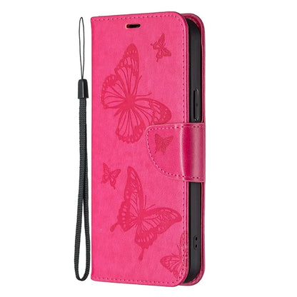 For Xiaomi Redmi Note 13 Pro 4G / Poco M6 Pro 4G Leather Case Butterfly Pattern Magnetic Folio Phone Cover