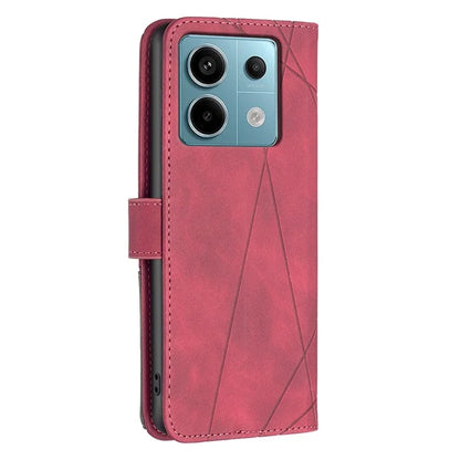 BINFEN COLOR BF05 For Xiaomi Redmi Note 13 Pro 4G / Poco M6 Pro 4G Phone Case PU Leather Protective Cover Wallet