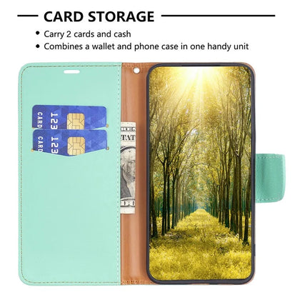 For Xiaomi Redmi Note 13 Pro 4G / Poco M6 Pro 4G Wallet Phone Case Litchi Texture Solid Color Cover