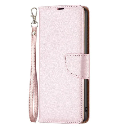 For Xiaomi Redmi Note 13 Pro 4G / Poco M6 Pro 4G Wallet Phone Case Litchi Texture Solid Color Cover Gold