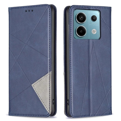 For Xiaomi Redmi Note 13 Pro 4G / Poco M6 Pro 4G Case PU Leather Card Slots Flip Phone Cover
