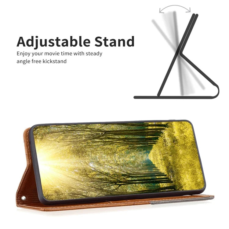 For Xiaomi Redmi Note 13 Pro 4G / Poco M6 Pro 4G Case PU Leather Card Slots Flip Phone Cover