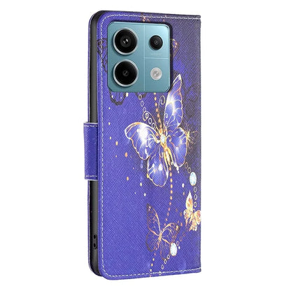 For Xiaomi Redmi Note 13 Pro 4G / Poco M6 Pro 4G Protective Folio Case Pattern Printing Leather Cover