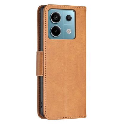 For Xiaomi Redmi Note 13 Pro 4G / Poco M6 Pro 4G Leather Case Stand View Folio Flip Phone Cover