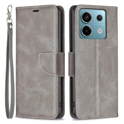 For Xiaomi Redmi Note 13 Pro 4G / Poco M6 Pro 4G Leather Case Stand View Folio Flip Phone Cover
