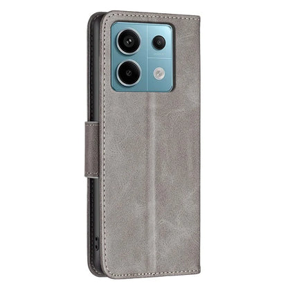 For Xiaomi Redmi Note 13 Pro 4G / Poco M6 Pro 4G Leather Case Stand View Folio Flip Phone Cover