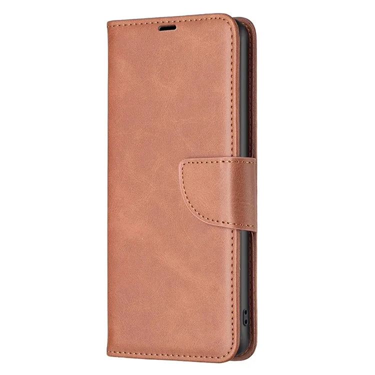 For Xiaomi Redmi Note 13 Pro 4G / Poco M6 Pro 4G Leather Case Stand View Folio Flip Phone Cover