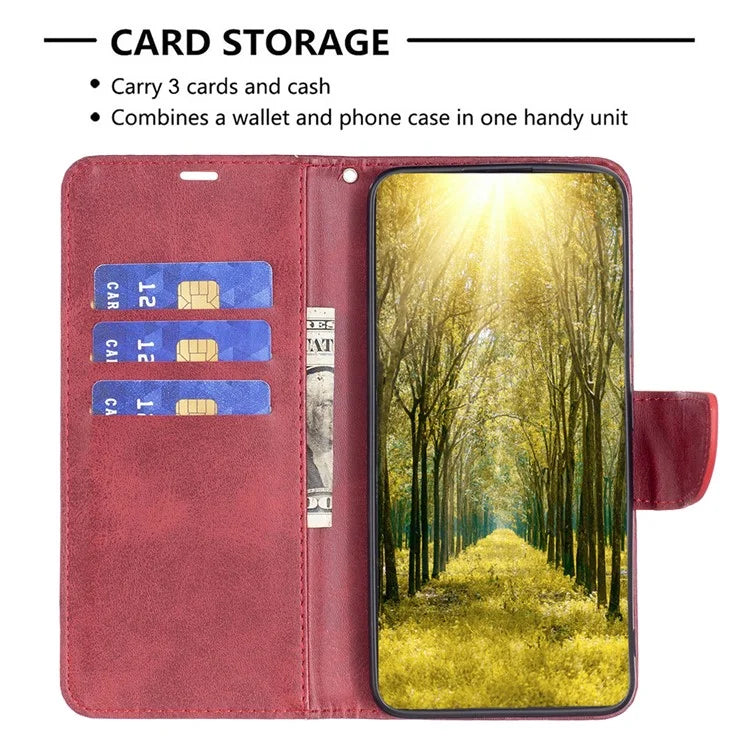 For Xiaomi Redmi Note 13 Pro 4G / Poco M6 Pro 4G Leather Case Stand View Folio Flip Phone Cover