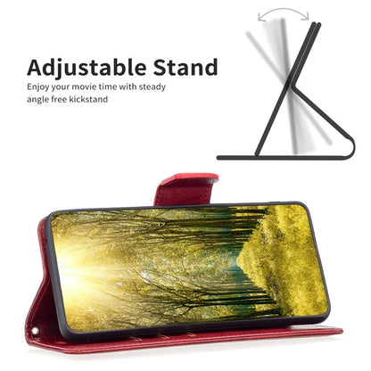 For Xiaomi Redmi Note 13 Pro 4G / Poco M6 Pro 4G Leather Case Stand View Folio Flip Phone Cover