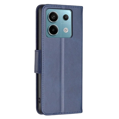 For Xiaomi Redmi Note 13 Pro 4G / Poco M6 Pro 4G Leather Case Stand View Folio Flip Phone Cover