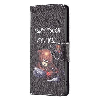 For Xiaomi Redmi Note 13 Pro 4G / Poco M6 Pro 4G Flip Wallet Phone Case Pattern Printing Leather Cover