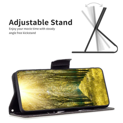 For Xiaomi Redmi Note 13 Pro 4G / Poco M6 Pro 4G Flip Wallet Phone Case Pattern Printing Leather Cover