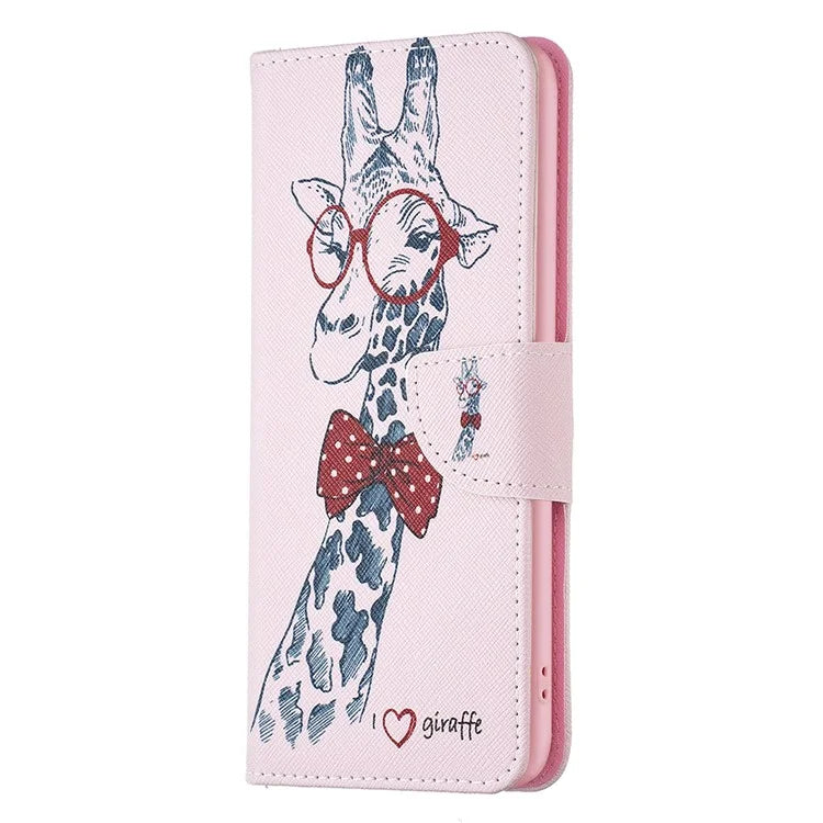 For Xiaomi Redmi Note 13 Pro 4G / Poco M6 Pro 4G Flip Wallet Phone Case Pattern Printing Leather Cover