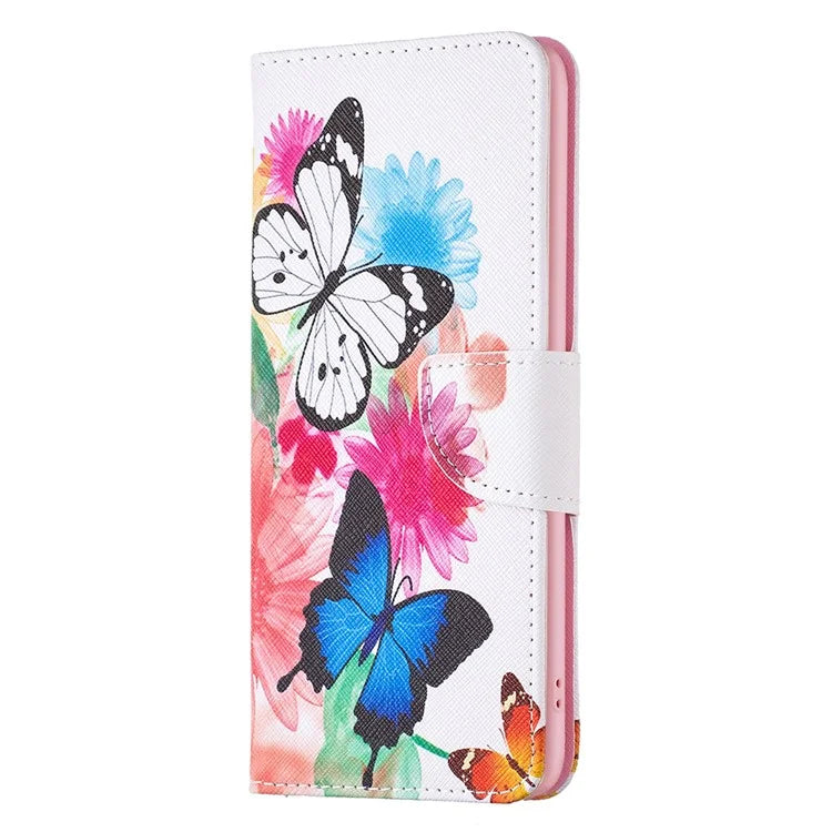 For Xiaomi Redmi Note 13 Pro 4G / Poco M6 Pro 4G Flip Wallet Phone Case Pattern Printing Leather Cover