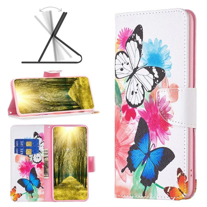 For Xiaomi Redmi Note 13 Pro 4G / Poco M6 Pro 4G Flip Wallet Phone Case Pattern Printing Leather Cover