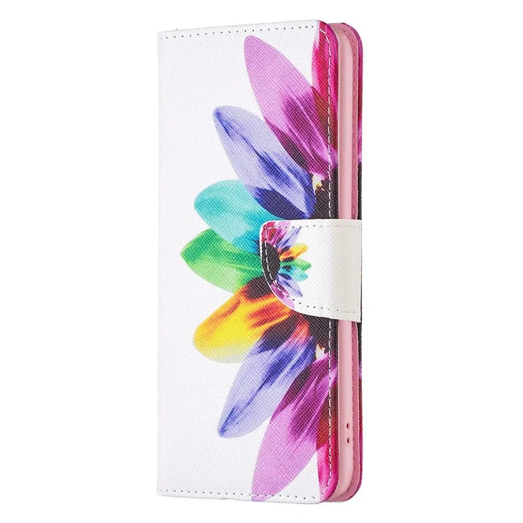 For Xiaomi Redmi Note 13 Pro 4G / Poco M6 Pro 4G Flip Wallet Phone Case Pattern Printing Leather Cover