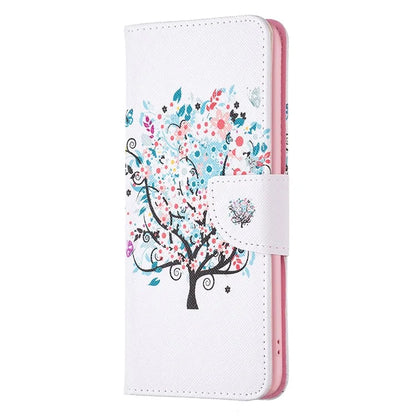 For Xiaomi Redmi Note 13 Pro 4G / Poco M6 Pro 4G Flip Wallet Phone Case Pattern Printing Leather Cover