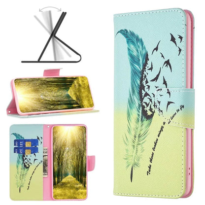 For Xiaomi Redmi Note 13 Pro 4G / Poco M6 Pro 4G Flip Wallet Phone Case Pattern Printing Leather Cover