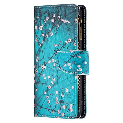 BF03 For Xiaomi Redmi Note 13 Pro 4G / Poco M6 Pro 4G Pattern Case Zipper PU Leather Phone Cover