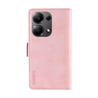 YIKATU YK-007 For Xiaomi Redmi Note 13 Pro 4G / Poco M6 Pro 4G Case Wallet Leather Phone Cover