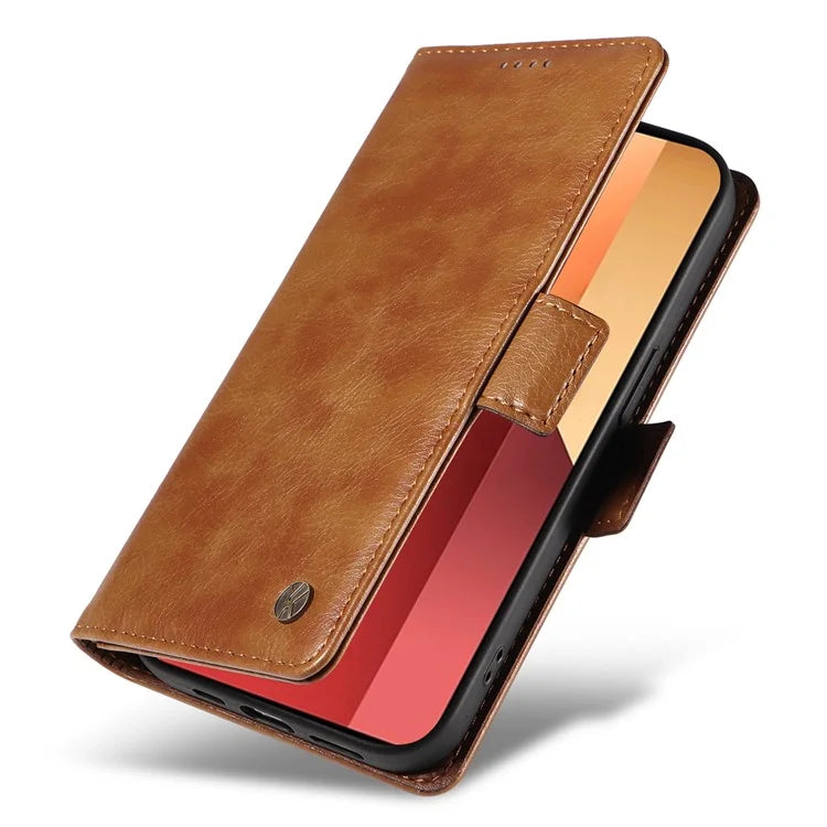 YIKATU YK-007 For Xiaomi Redmi Note 13 Pro 4G / Poco M6 Pro 4G Case Wallet Leather Phone Cover