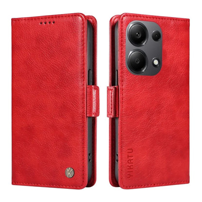 YIKATU YK-007 For Xiaomi Redmi Note 13 Pro 4G / Poco M6 Pro 4G Case Wallet Leather Phone Cover