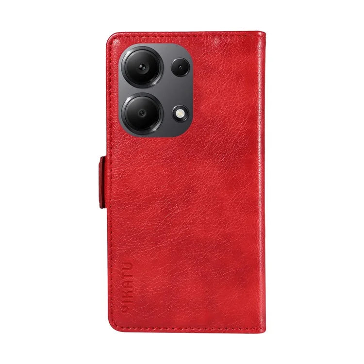YIKATU YK-007 For Xiaomi Redmi Note 13 Pro 4G / Poco M6 Pro 4G Case Wallet Leather Phone Cover