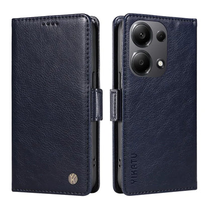 YIKATU YK-007 For Xiaomi Redmi Note 13 Pro 4G / Poco M6 Pro 4G Case Wallet Leather Phone Cover