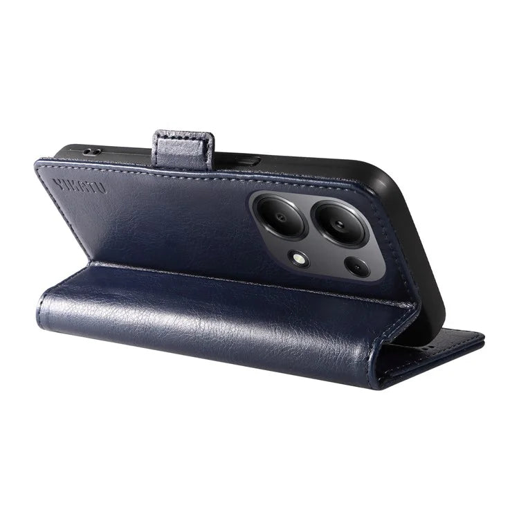 YIKATU YK-007 For Xiaomi Redmi Note 13 Pro 4G / Poco M6 Pro 4G Case Wallet Leather Phone Cover