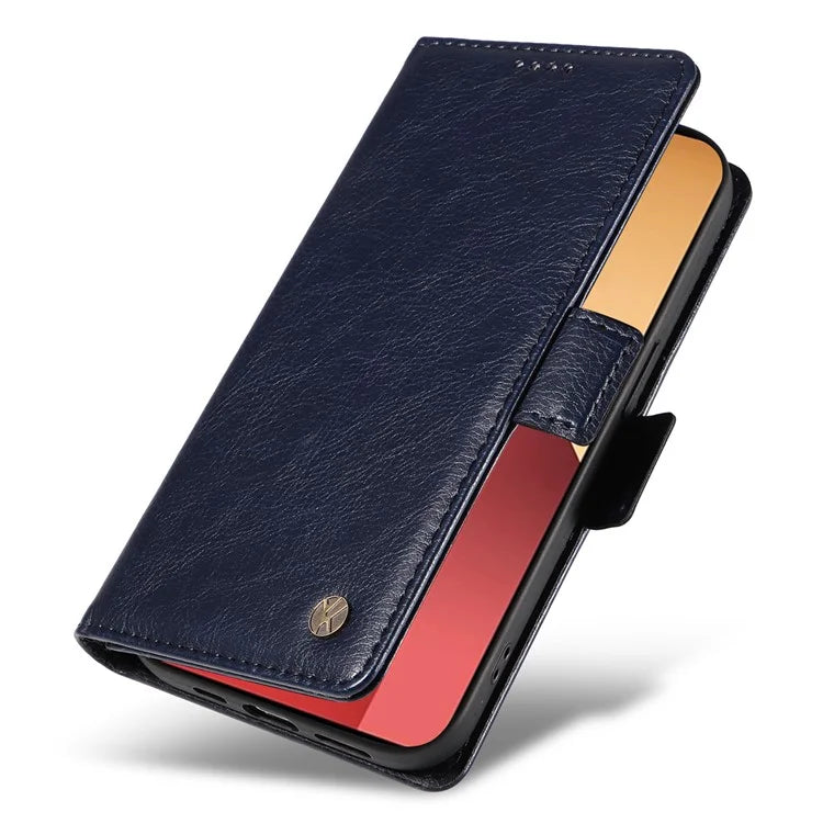YIKATU YK-007 For Xiaomi Redmi Note 13 Pro 4G / Poco M6 Pro 4G Case Wallet Leather Phone Cover