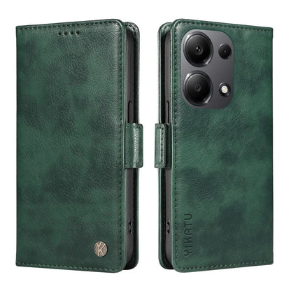 YIKATU YK-007 For Xiaomi Redmi Note 13 Pro 4G / Poco M6 Pro 4G Case Wallet Leather Phone Cover