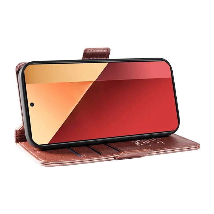 YIKATU YK-007 For Xiaomi Redmi Note 13 Pro 4G / Poco M6 Pro 4G Case Wallet Leather Phone Cover