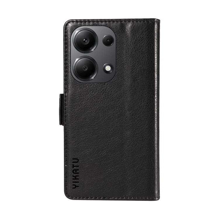 YIKATU YK-007 For Xiaomi Redmi Note 13 Pro 4G / Poco M6 Pro 4G Case Wallet Leather Phone Cover