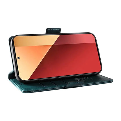 YIKATU YK-007 For Xiaomi Redmi Note 13 Pro 4G / Poco M6 Pro 4G Case Wallet Leather Phone Cover