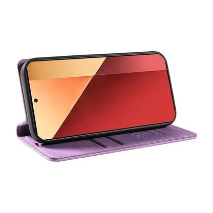 YIKATU YK-004 For Xiaomi Redmi Note 13 Pro 4G / Poco M6 Pro 4G Case Leather Skin-touch Phone Cover