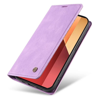 YIKATU YK-004 For Xiaomi Redmi Note 13 Pro 4G / Poco M6 Pro 4G Case Leather Skin-touch Phone Cover