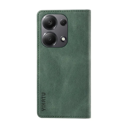 YIKATU YK-004 For Xiaomi Redmi Note 13 Pro 4G / Poco M6 Pro 4G Case Leather Skin-touch Phone Cover