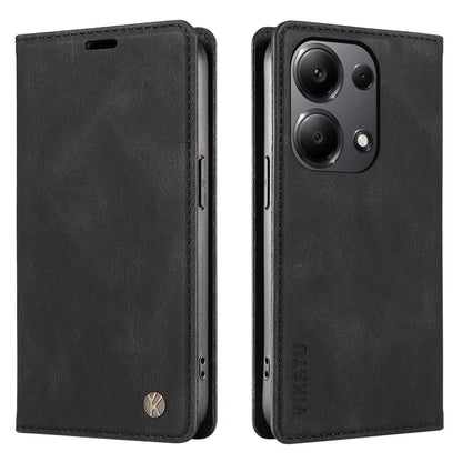 YIKATU YK-004 For Xiaomi Redmi Note 13 Pro 4G / Poco M6 Pro 4G Case Leather Skin-touch Phone Cover